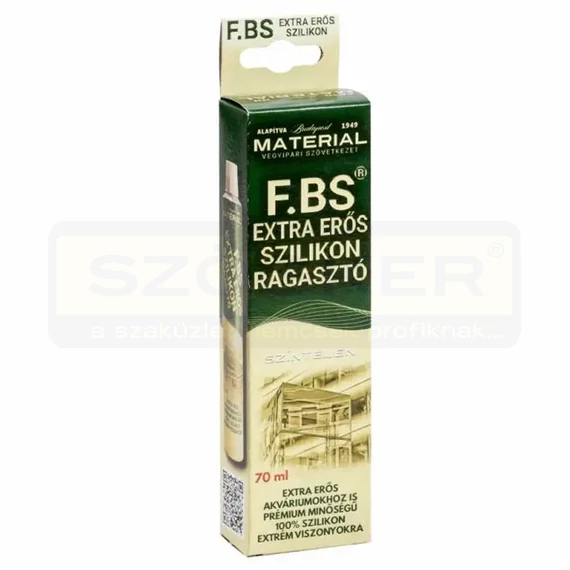 RAGASZTÓ-TÖMÍTŐ F.BS SZÍNTELEN 70ml, CSOMAGOLT TUBUSOS+KUPAK MATERIAL
