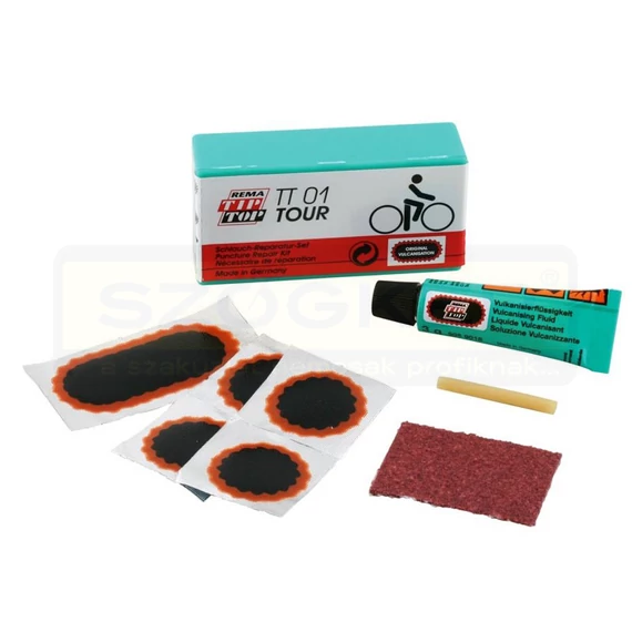GUMIRAGASZTÓ KÉSZLET 08DB-OS RAG.+FOLT+ÉRD. KERÉKPÁRHOZ TIPTOP TT01