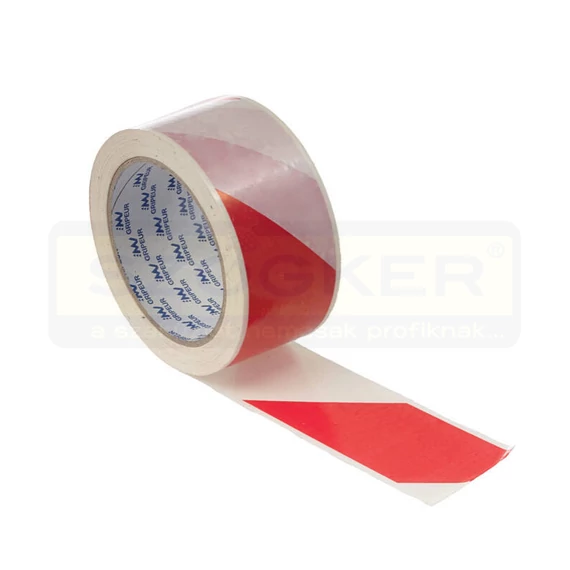 JELÖLŐSZALAG PIROS-FEHÉR 200M 70mm SZÉLES NEM.ÖNT.- KORDON COVERGUARD 576BRCSPED/P