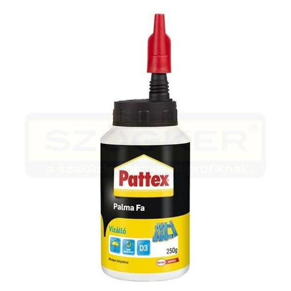 RAGASZTÓ VÍZÁLLÓ KÉK 250g. PATTEX PALMA FA MŰANYAG FL HENKEL 1438874