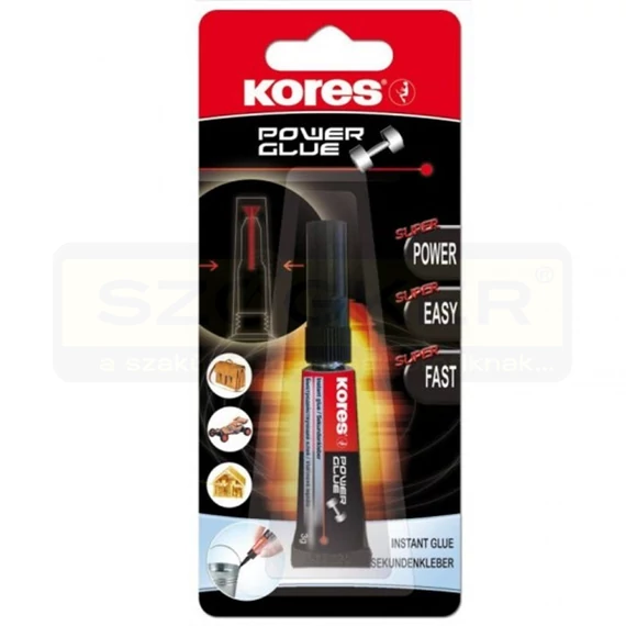 PILLANATRAGASZTÓ  GÉL3gr KORES POWER GLUE GÉL KORES 26322