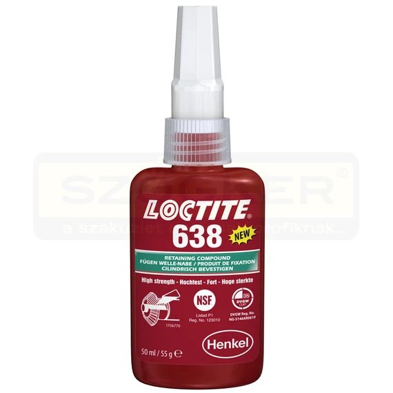 RAGASZTÓ 50ML NAGY SZILÁRDSÁG LOCTITE 638/50