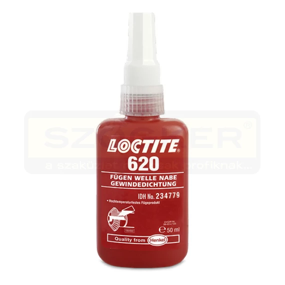CSAPÁGY RÖGZÍTŐ 50ML NAGY SZILÁRDSÁG LOCTITE 620/50