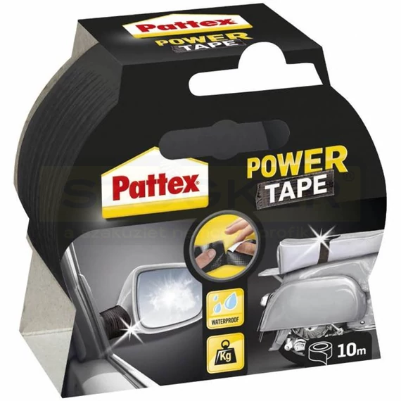 SZÖVET RAGASZTÓSZALAG FEKETE 10M*48mm EXTRA POWER PATTEX 10609