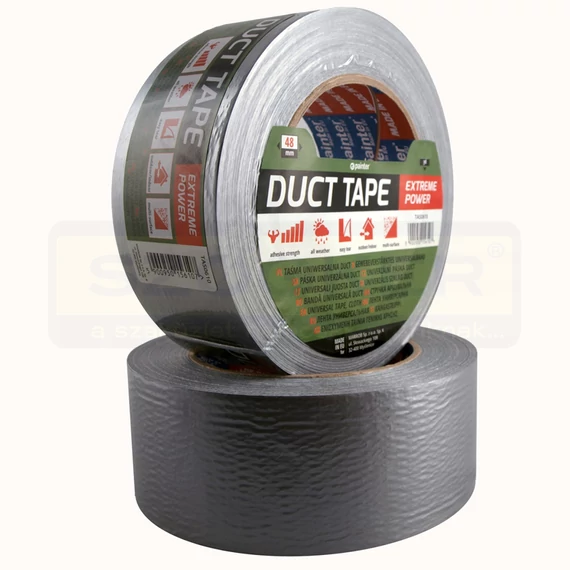 SZÖVET RAGASZTÓSZALAG EZÜST 50M*48mm EXTRA ERŐS PAINTER TAS1636