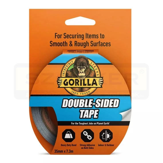 RAGASZTÓSZALAG KÉTOLDALAS 7.3m*35mm GORILLA 3044031