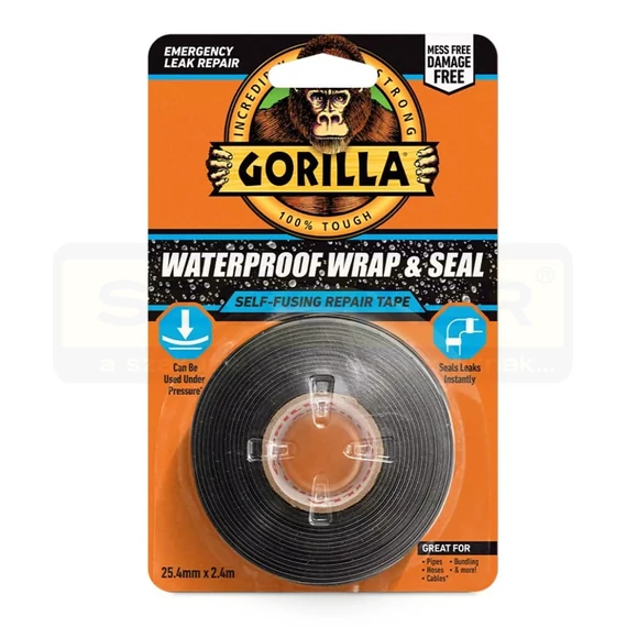 ÖNVULKANIZÁLÓ SZALAG 25,4mm*2,4M FEKETE GORILLA 119961