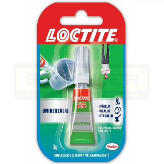 RAGASZTÓ PILLANAT 3GR SUPER BOND UNIVERSAL LOCTITE 1409560