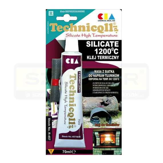 TERMIKUS RAGASZTÓ 1200C°-IG 70ML HŐÁLLÓ SZÖVETTEL TECHNICOLL R-457