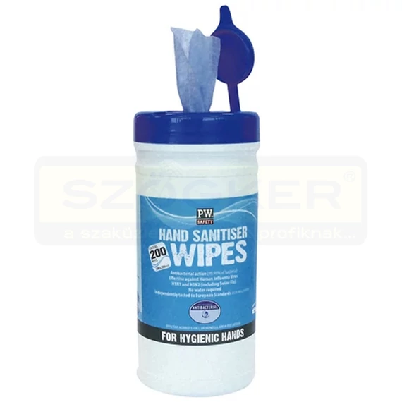 KÉZFERTŐTLENÍTŐ KENDŐ KÉK PORTWEST PPW-IW40BLU