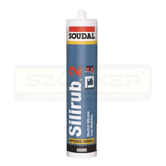 TÖMÍTŐ NEUTRÁLIS ALU-SZÜRKE 300ML SILIRUB 2 PROFI SOUDAL 101270