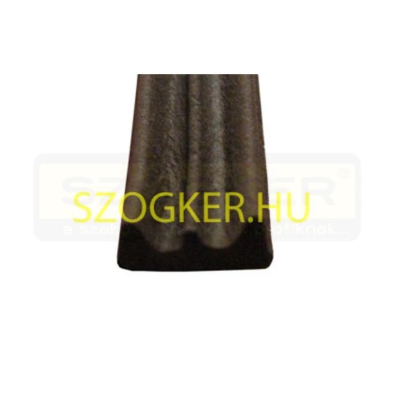 SZIGETELŐ PROFIL ÖNTAPADÓS E BARNA EPDM GUMI 150M/TEKERCS ISOFIX