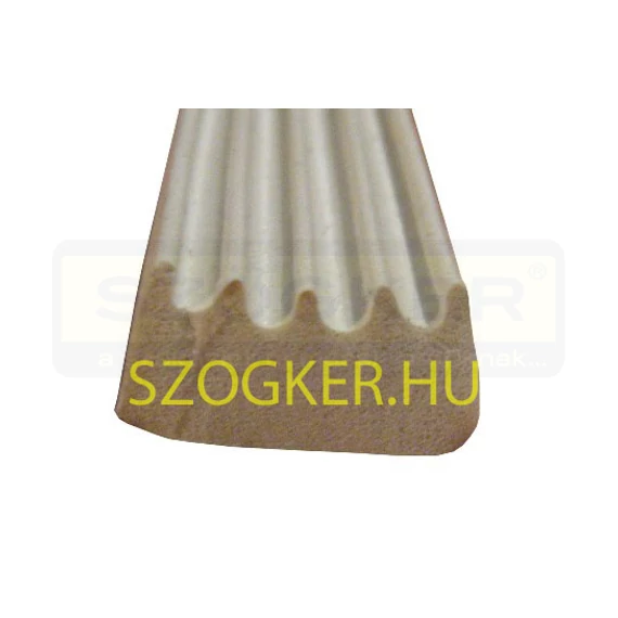 SZIGETELŐ PROFIL ÖNTAPADÓS 15*8 FEHÉR KORONA EPDM GUMI TRELLEBORG 50M/TEK.