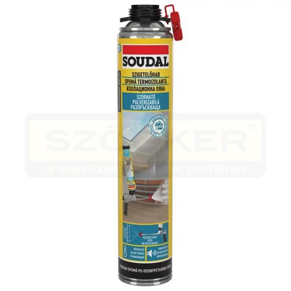 SZÓRHATÓ SZIGETELŐ PURHAB 700ML 1M2 SZIGETELÉS 2CM VAS SOUDAL 155984
