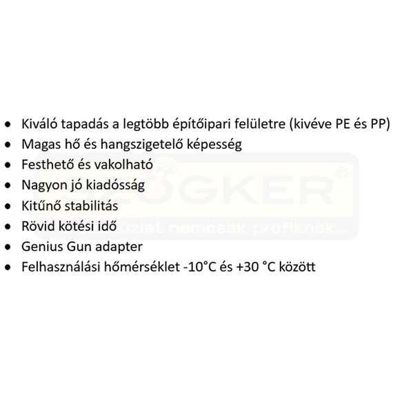 PURHAB TÉLI - PROFI GG 750ML KÉZI SOUDAL 108895