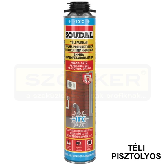 PURHAB TÉLI-PROFI 750ML PISZTOLYOS-GÉPI SOUDAL 123013
