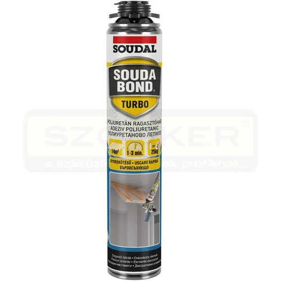 PURHAB 750ML PISZTOLYOS-GÉPI SOUDABOND TURBO GUN SOUDAL 153084