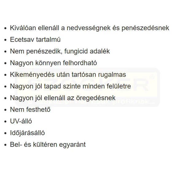 TÖMÍTŐ SZANITER SZÍNTELEN 280ML GOMBÁSODÁSGÁTLÓVAL SOUDAL 172541