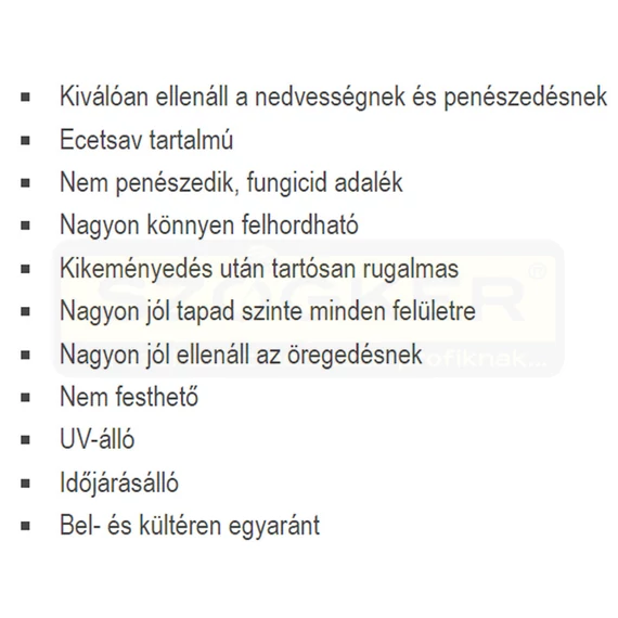 TÖMÍTŐ SZANITER FEHÉR 280ML GOMBÁSODÁS GÁTLÓVAL SOUDAL 172580