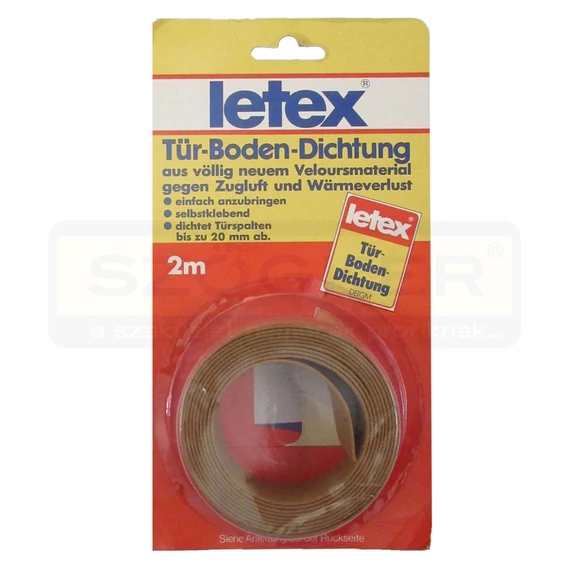 ABLAKSZIGETELŐ SZALAG 2M*40mm BARNA LETEX DUPLEX-DUPLO