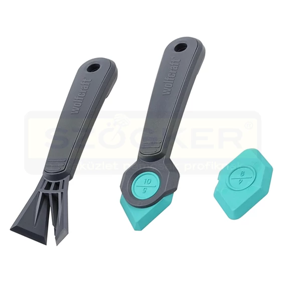 WOLFCRAFT 4334000 FUGALEHÚZÓ KÉSZLET 4 RÉSZES LEGYEZŐ ALAKÚ