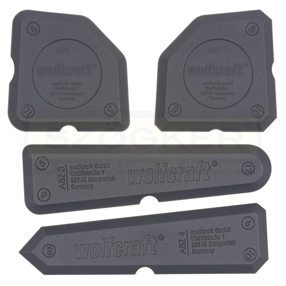 WOLFCRAFT 4330000 FUGALEHÚZÓ KÉSZLET 4 RÉSZES