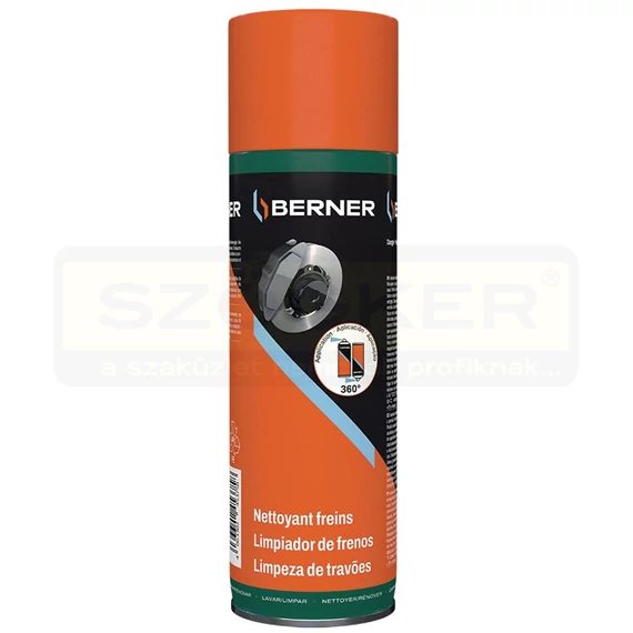FÉKTISZTÍTÓ SPRAY 500ML BERNER 1014949