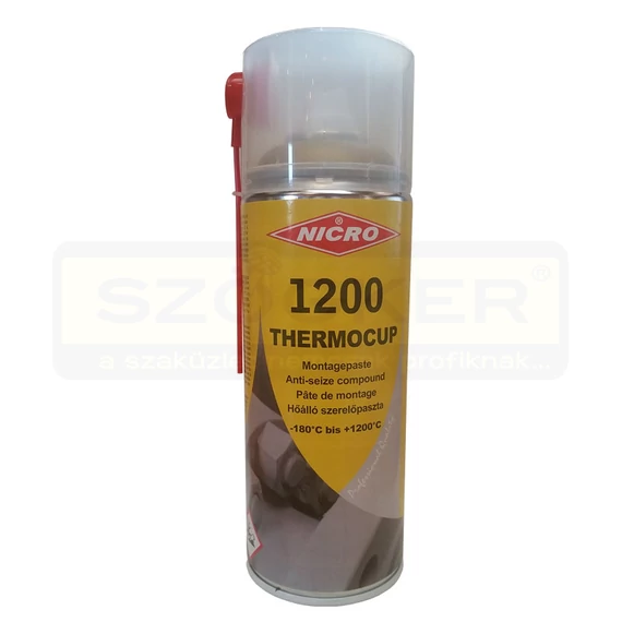 HŐÁLLÓ SZERELŐPASZTA 400ML RÉZBÁZISÚ NICRO TC 1200