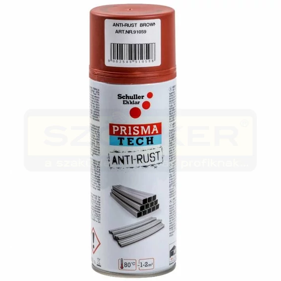 ALAPOZÓ FESTÉK SPRAY VÖR.BARNA 400ML ROZSDAGÁTLÓ IMPORT 100007027