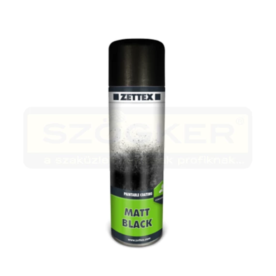 MATT FEKETE SPRAY 500ML ZETTEX