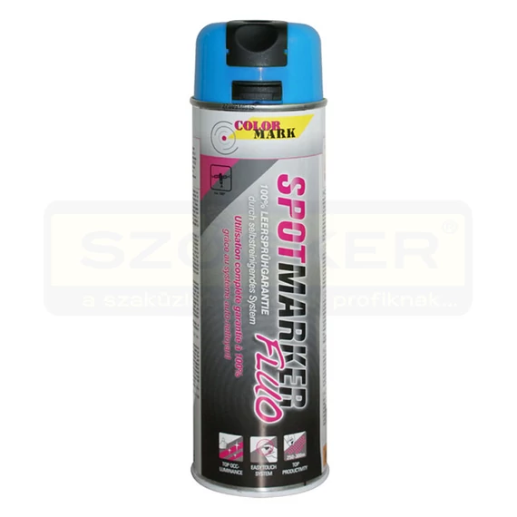 JELZŐSPRAY 500ML FLUORESZKÁLÓ KÉK 360°-BAN HASZNÁLHATÓ MOTIP 201523