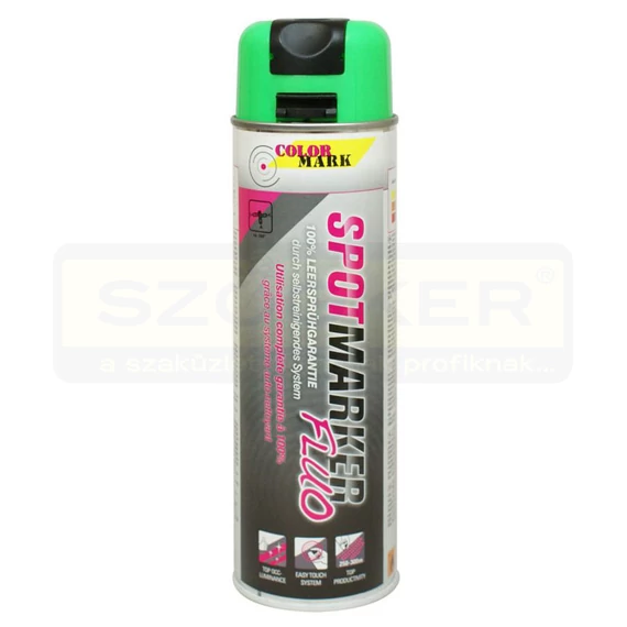 JELZŐSPRAY 500ML FLUORESZKÁLÓ ZÖLD 360°-BAN HASZNÁLHATÓ MOTIP 201516