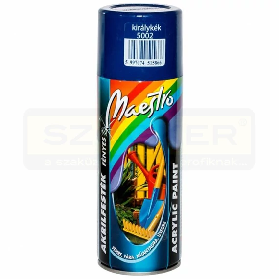 KIRÁLYKÉK AKRIL FESTÉK SPRAY 400ML MAESTRO 4150207