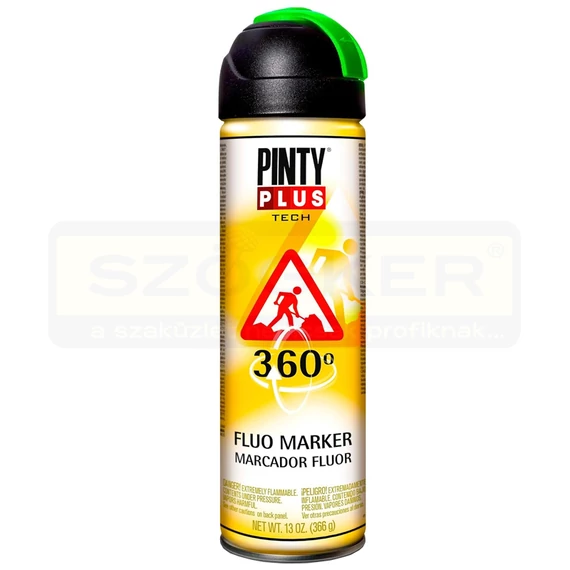 JELÖLŐ SPRAY 500ML ZÖLD PINTY PLUS T136