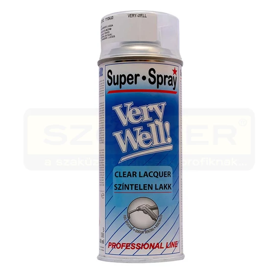 SZÍNTELEN LAKKSPRAY 400ML VERY WELL MOTIP 789106