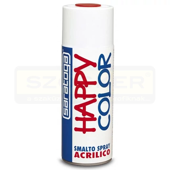 FESTÉK SPRAY AKRIL 400ML RAL3020 TRAFIKPIROS HAPPY COLOR 88150058