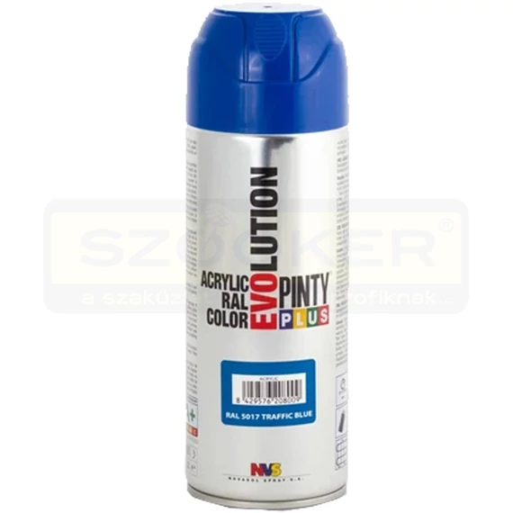 FESTÉK SPRAY AKRIL 400ML KÖZLEKEDÉSI KÉK RAL5017 IMPORT