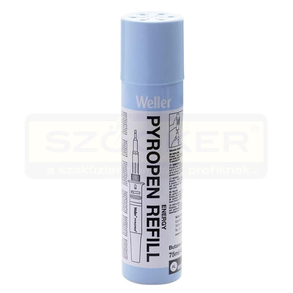 GÁZTÖLTŐ 75ML NAGY TISZTASÁGÚ FORRASZTÓPÁKÁHOZ WELLER RB-TS