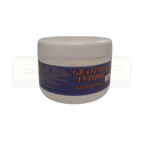 SZILIKONZSÍR GRAFITOS 150GR MŰANYAG DOBOZOS KISZERELÉS SILCO GRAFITOS
