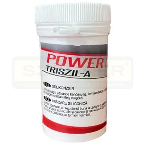 SZILIKONZSÍR 50GRAMM POWER OIL - MŰA TÉGELYBEN TRISZIL-A SZZS50