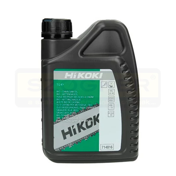 LÁNCFŰRÉSZ KENŐOLAJ 1LITER BIO HIKOKI 714816