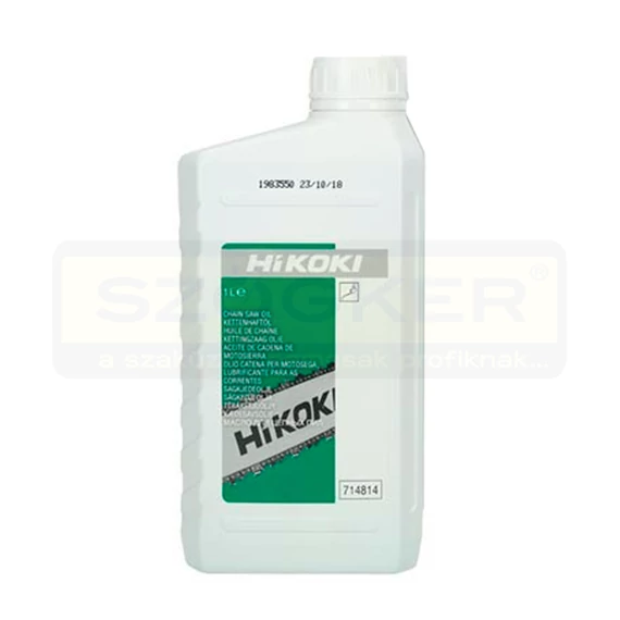 LÁNCFŰRÉSZ KENŐOLAJ 1LITER HIKOKI 714814