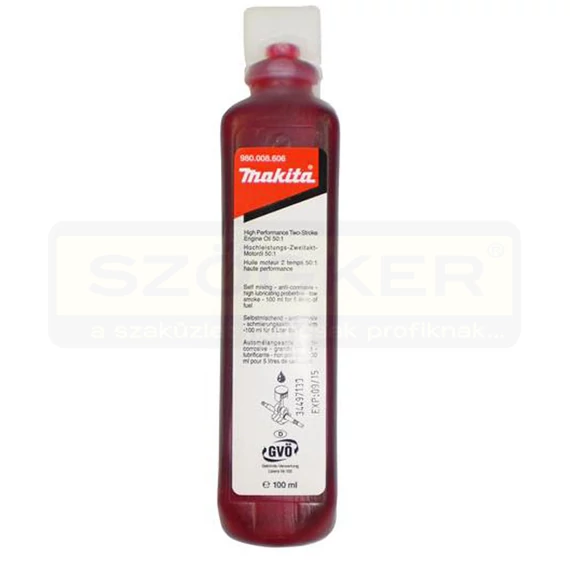 MAKITA 195957-9 MOTOROLAJ 100ML 2T KÉTÜTEMŰ MOTOROKHOZ