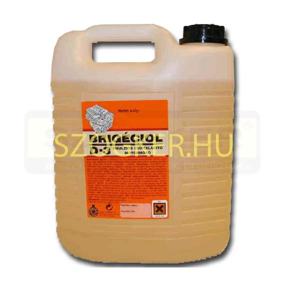 MOTORMOSÓ 5L-4KG EMULZIÓS ZSÍRT.N.S.-FEH. KUPAK BRIGECIOL D-3