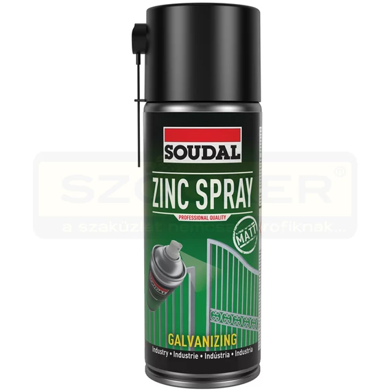 ZINC SPRAY 400ML 98 % CINK MATT SOUDAL 155885