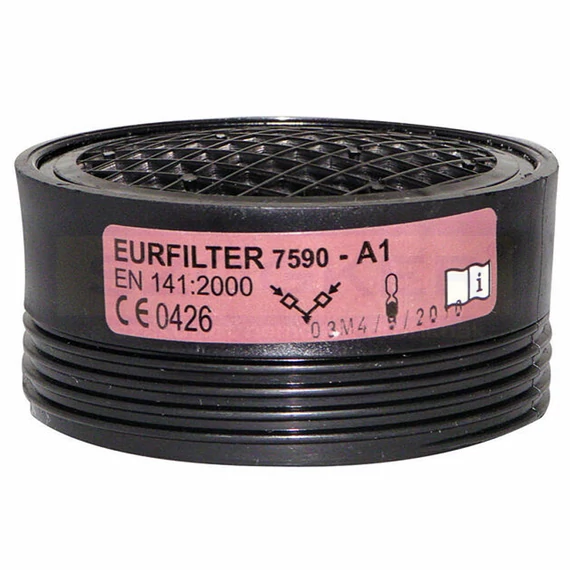 FÉLÁLARCHOZ SZŰRŐBETÉT A1 SZERVES GŐZÖK ELLEN, DARABRA COVERGUARD 22160  7590-A1