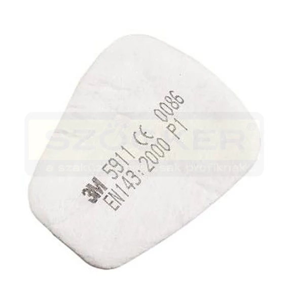 GÁZMASZKHOZ SZŰRŐBETÉT RÉSZECSKE-ELŐSZŰRŰ COVERGUARD 3M 5911