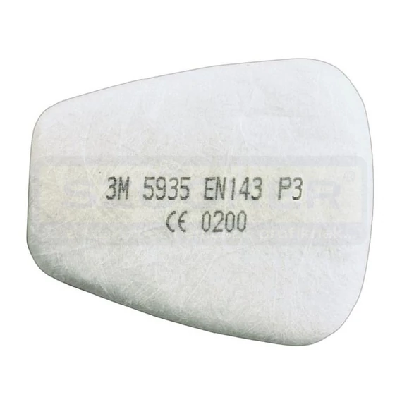 GÁZMASZKHOZ SZŰRŐBETÉT P3 RÉSZECSKE-ELŐSZŰRŐ COVERGUARD 3M 5935