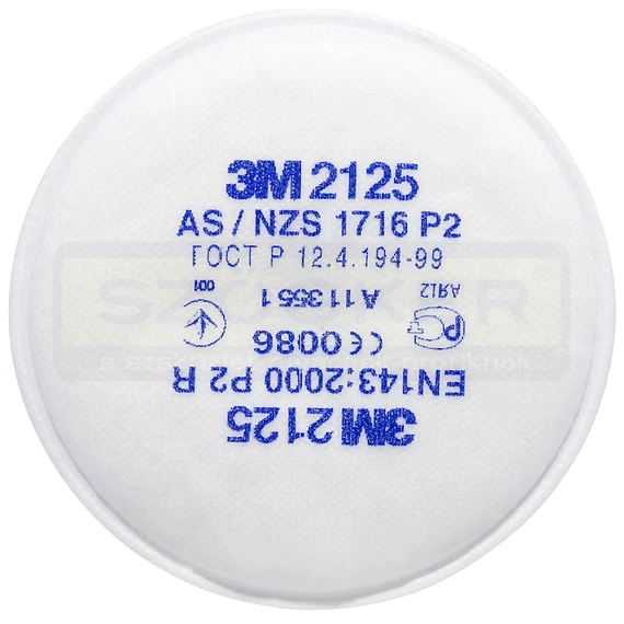 GÁZMASZKHOZ SZŰRŐBETÉT P2 COVERGUARD 3M 2125