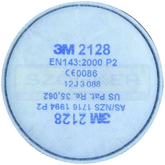 GÁZMASZKHOZ SZŰRŐBETÉT P2 AKTÍVSZENES COVERGUARD 3M 2128